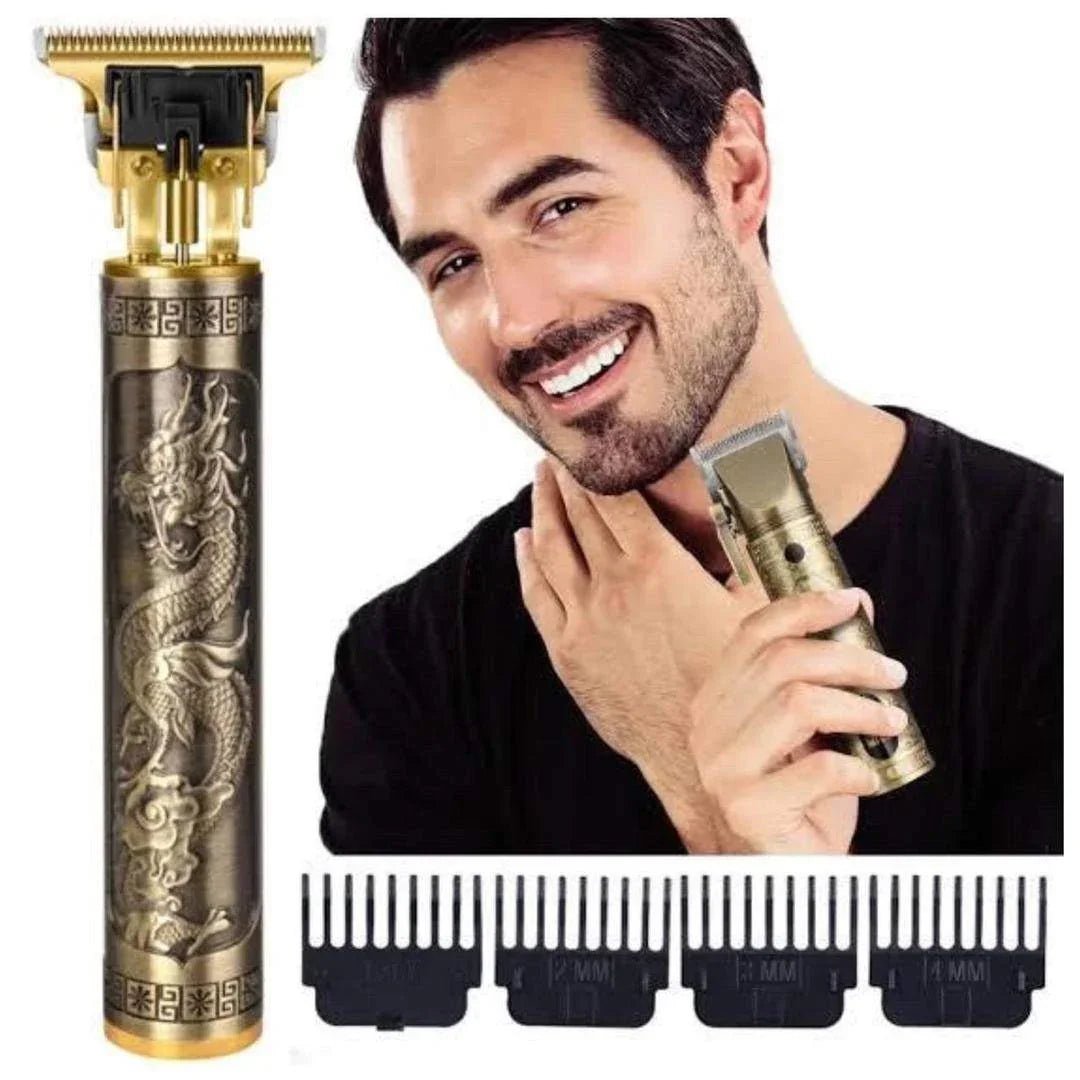 Vintage T9 Hair Trimmer Electric USB Charging Beard Trimmer - Dewan Mart