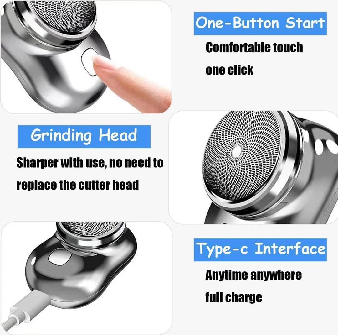 Rechargeable Mini Hair Shaver β Smooth, Smart, and Skin - Friendly - Dewan Mart