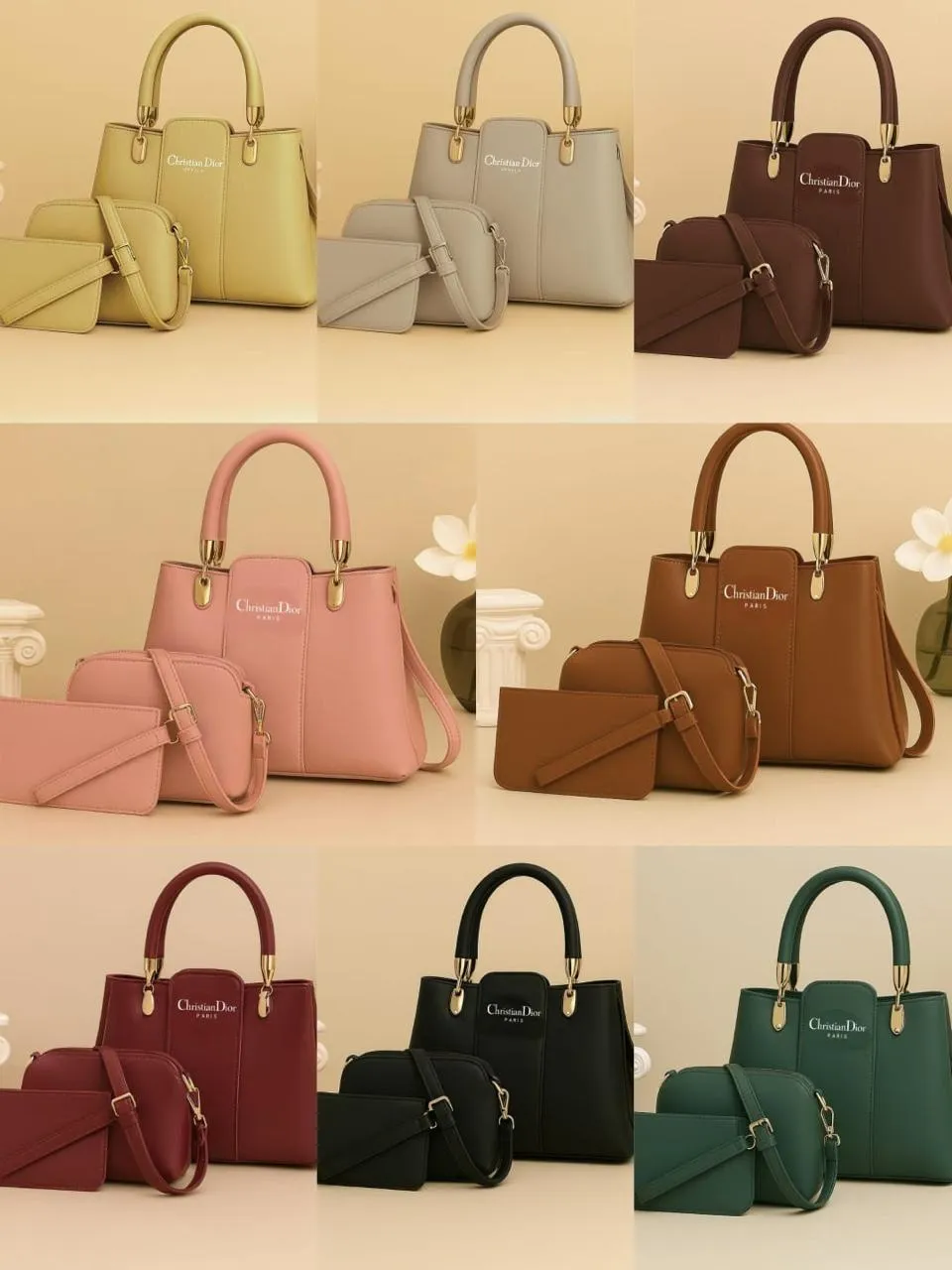 Christian Dior Handbag - Premium PU Leather Tote for Women