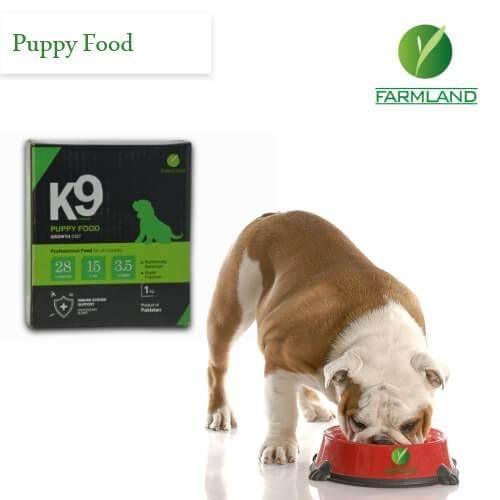 K9 Puppy Starter Food 1Kg (Farmland) - Dewan Mart